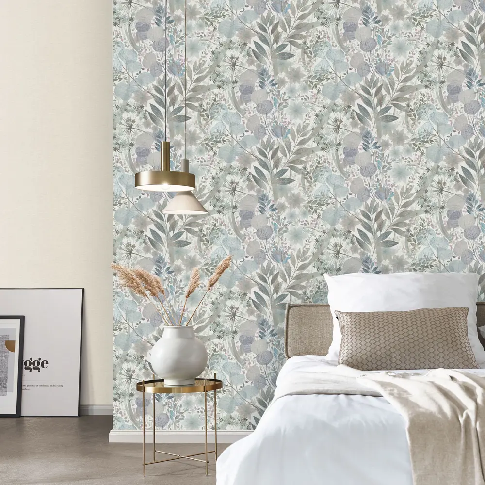 Обои флизелиновые Erismann SG голубые 1.06 м ER12238-24 89440380 STLM-2043481 - Вид №4