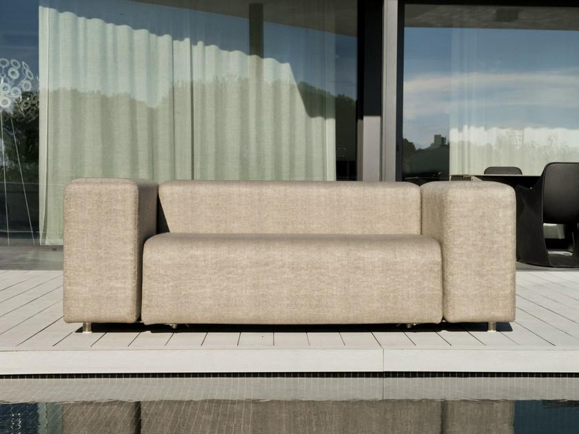 calma Садовый диван 2 мест из ткани sunbrella® Dorm 816  - Вид №6