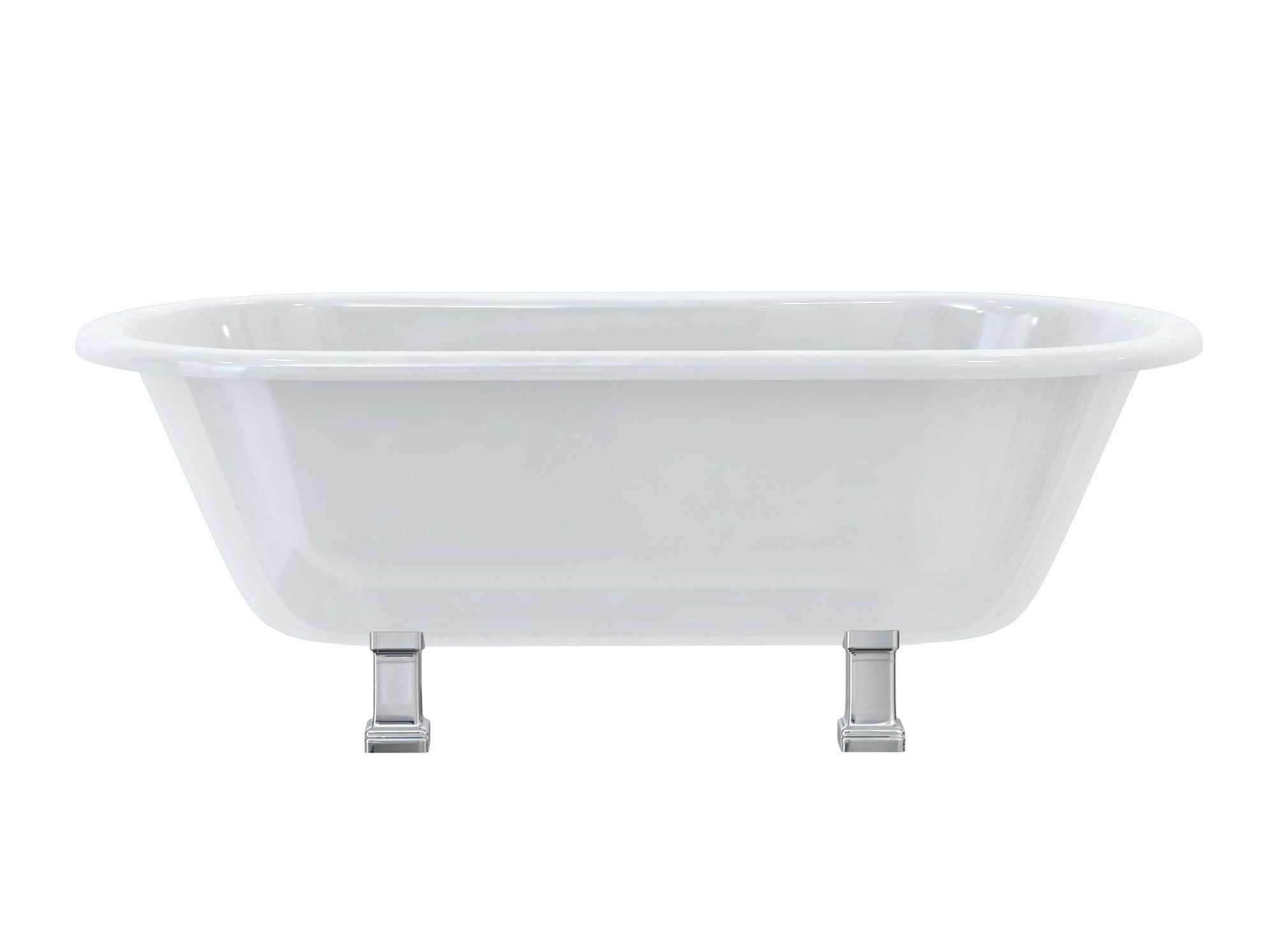 Овальная акриловая ванна на ногах Burlington ARCH-00030731 - Вид №27