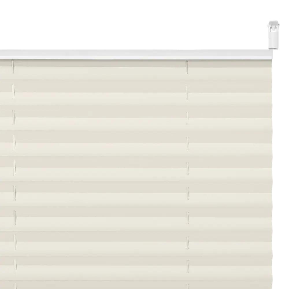 Штора плиссе «Плайн», 40х160 см, текстиль, цвет экрю 82057275 STLM-2161259 Santreyd  - Вид №2