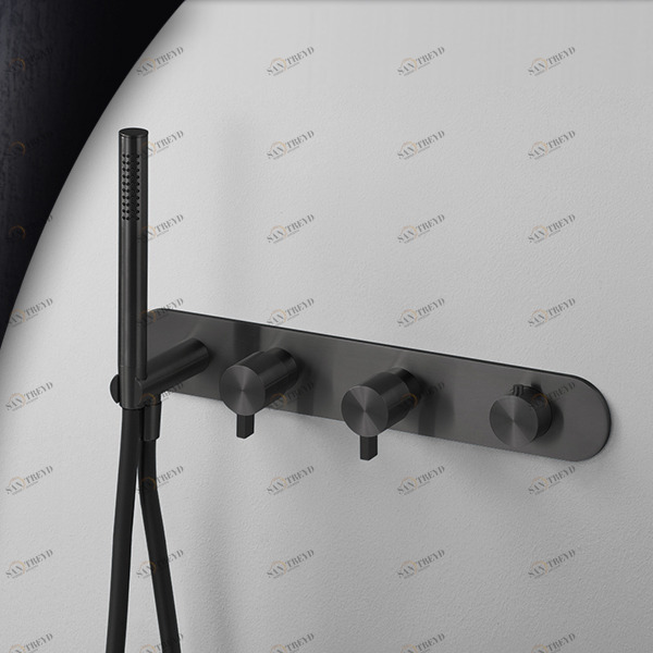 Смеситель для душа карбон TOOX Radomonte TXQ51C