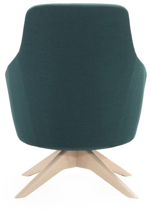 Albaplus Кресло-топчан из ясеня с высокой спинкой Folha 2018/084/ita - Вид №3