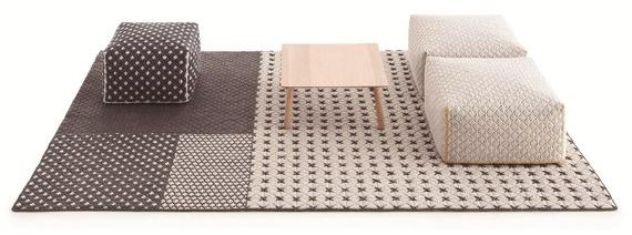 GAN Прямоугольный коврик ручной работы из ткани Silaï sun-id-1498932 - Вид №17