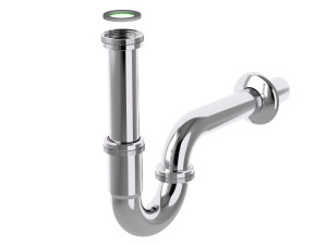 Сифон из нержавеющей стали для умывальника