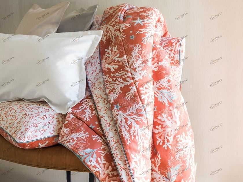 Alexandre Turpault Координированная хлопковая кровать с принтом Archipel sun-id-1499668