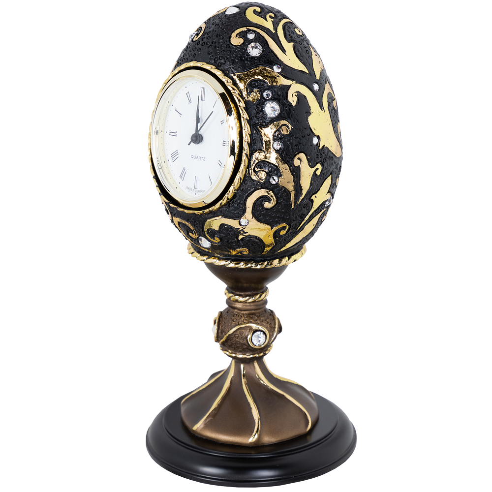 42009 Часы настольные Наследие Фаберже Бронза BOGACHO 4627138242131 - Вид №4