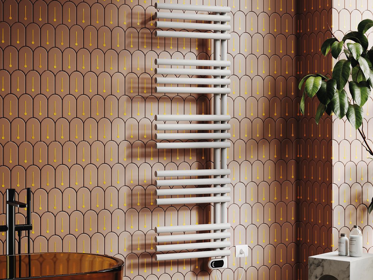 Электрический стальной полотенцесушитель Cordivari Federica ARCH-00107203 - Вид №1