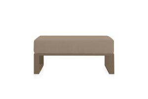 Ткань съемный квадратный садовый пуфик