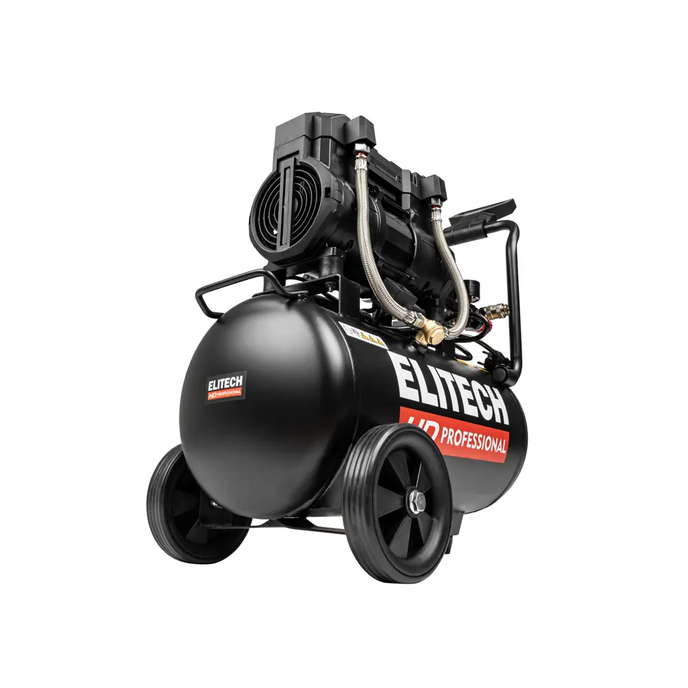 Компрессор сетевой поршневой безмасляный Elitech HD ACF 300-24S, 24 л 300 л/мин STLM-2106794 - Вид №2