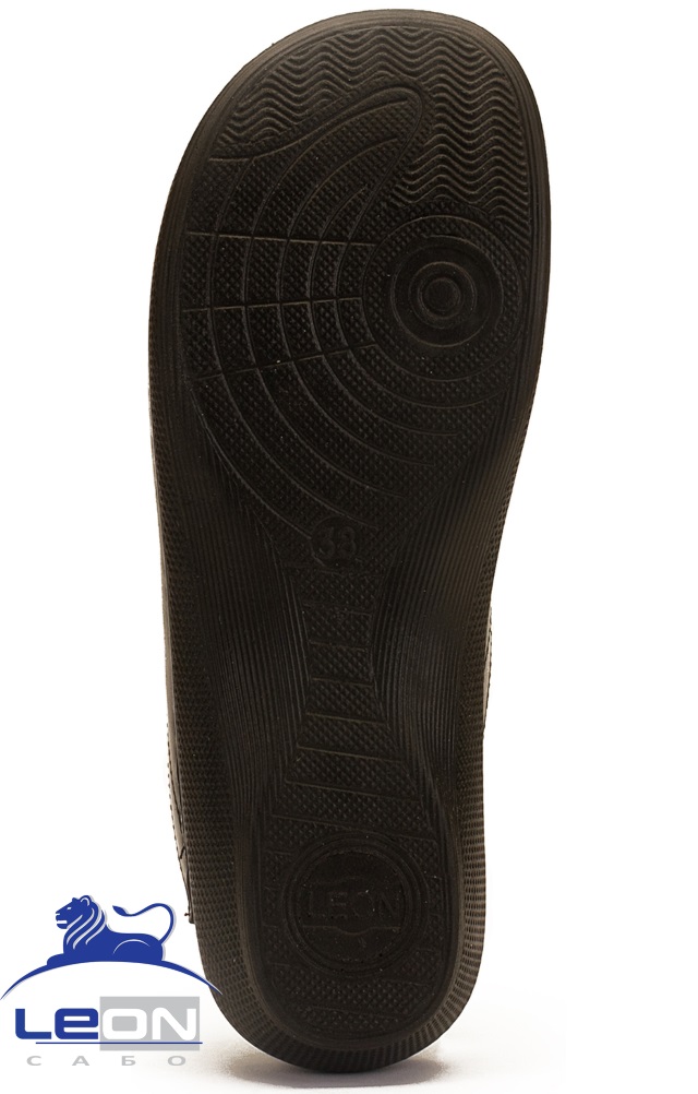 62037 Сабо "Leon LIGHT" женские черные LEON  Сабо и сланцы размер 39  - Вид №2