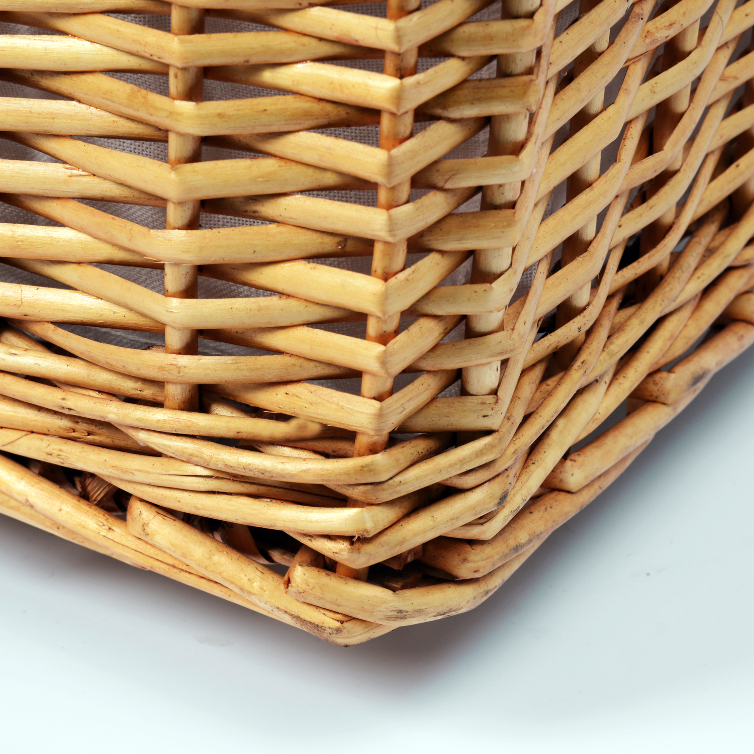 WB-370-L Ammer Плетеная корзина для белья с крышкой WasserKRAFT  - Вид №5