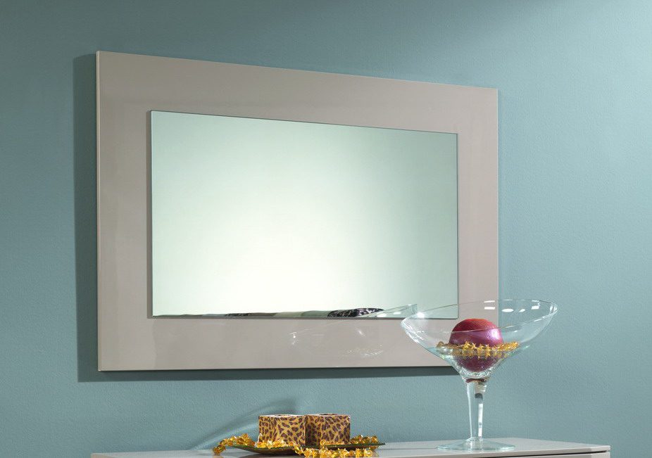 Зеркало прямоугольное настенное серое Dupen Мока ESF ДИЗАЙНЕРСКИЕ 043882 Серый  - Вид №1