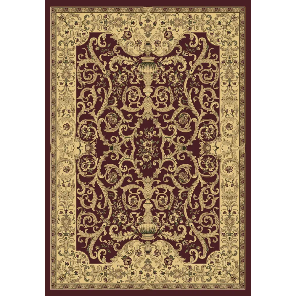 Ковер вискоза Beluchi 200/1767 135х195 см цвет красный 85305664 STLM-2012993 RAGOLLE 