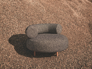 Тканевое садовое кресло