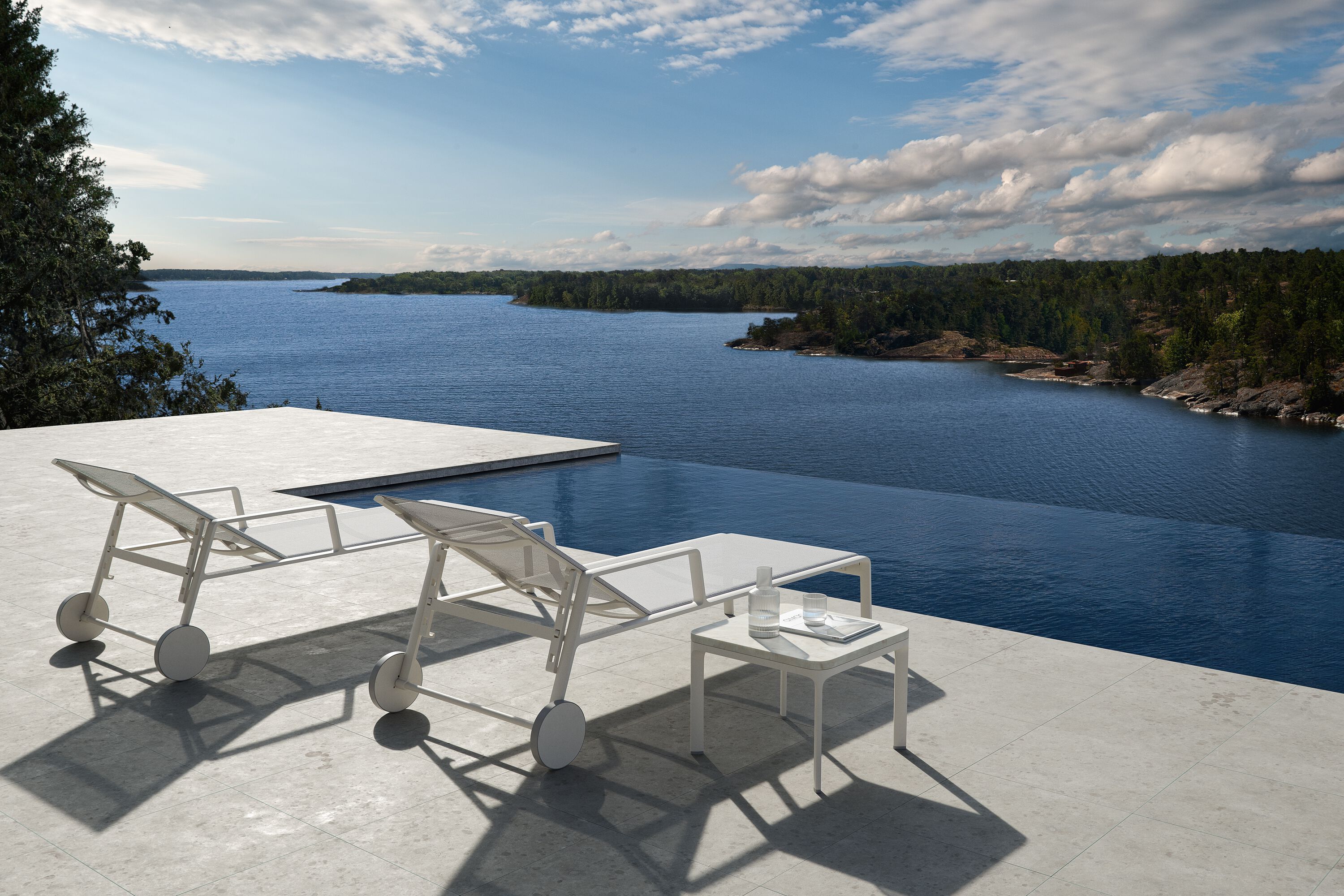 Квадратный низкий садовый столик Kettal Park Life ARCH-00079468 - Вид №5