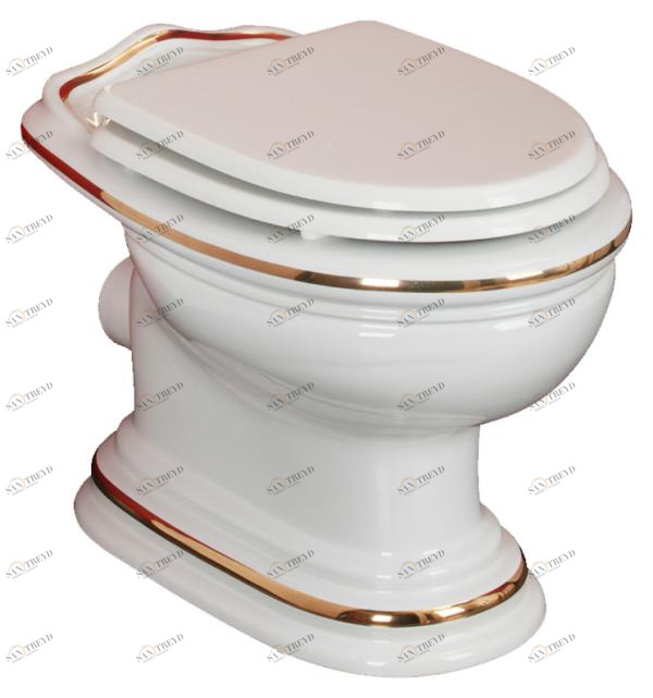 ML.MLD-25.712.D2 Приставной унитаз напольный Белый Migliore  Италия 