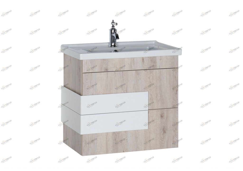 Тумба под раковину Aquanet Мадейра 70 дуб кантри sun-id-275387