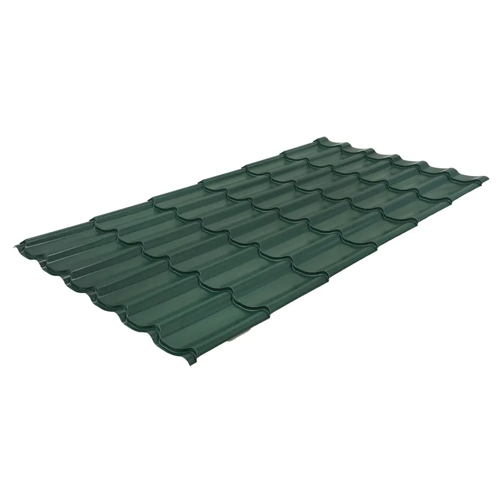 Профиль волновой 0.45 мм 2200x1180 мм RAL 6005 зеленый Santreyd STLM-2136779 - Вид №1