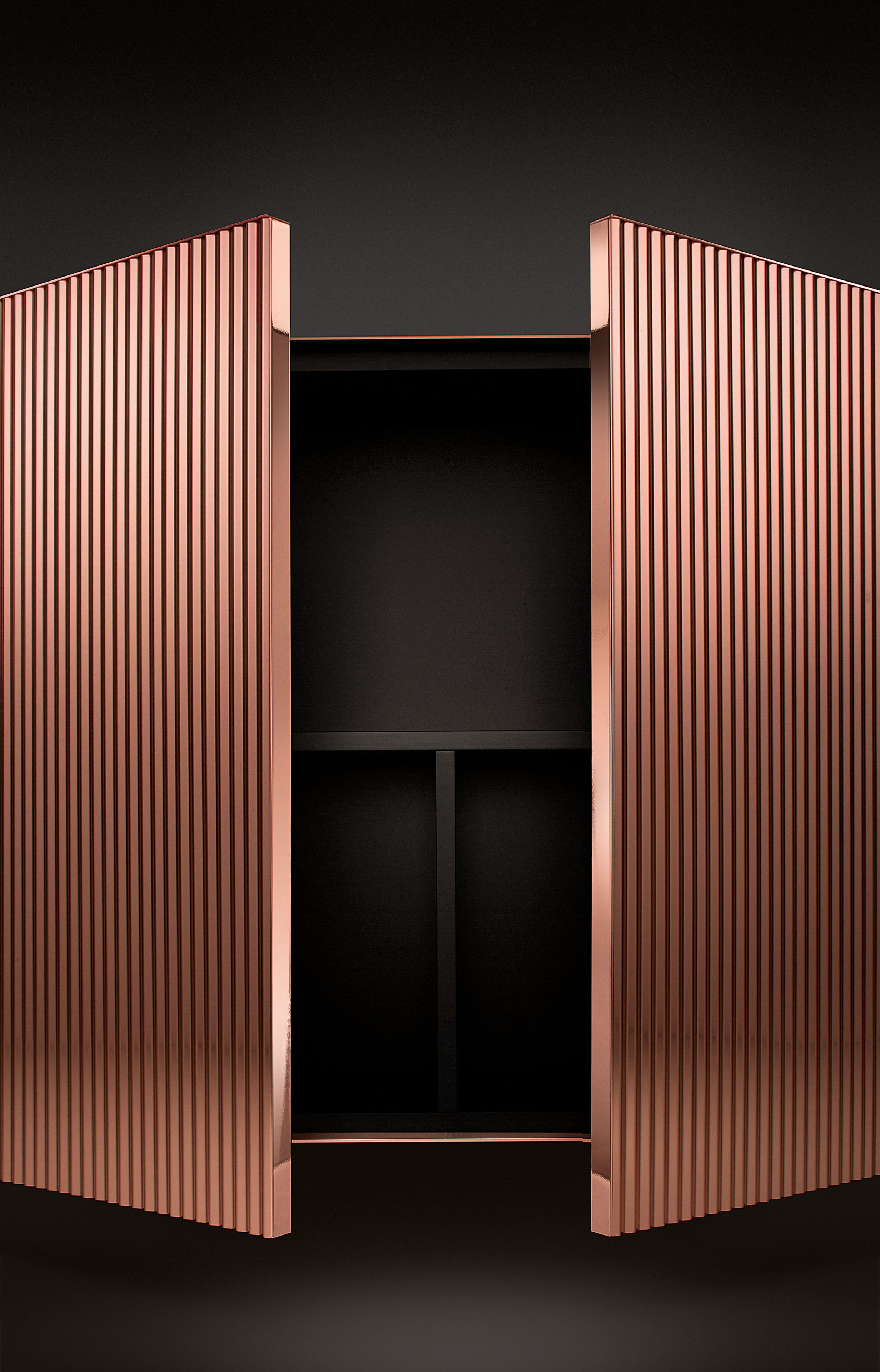 Металлический шкаф с распашными дверцами DE CASTELLI Elizabeth ARCH-00106667 - Вид №3