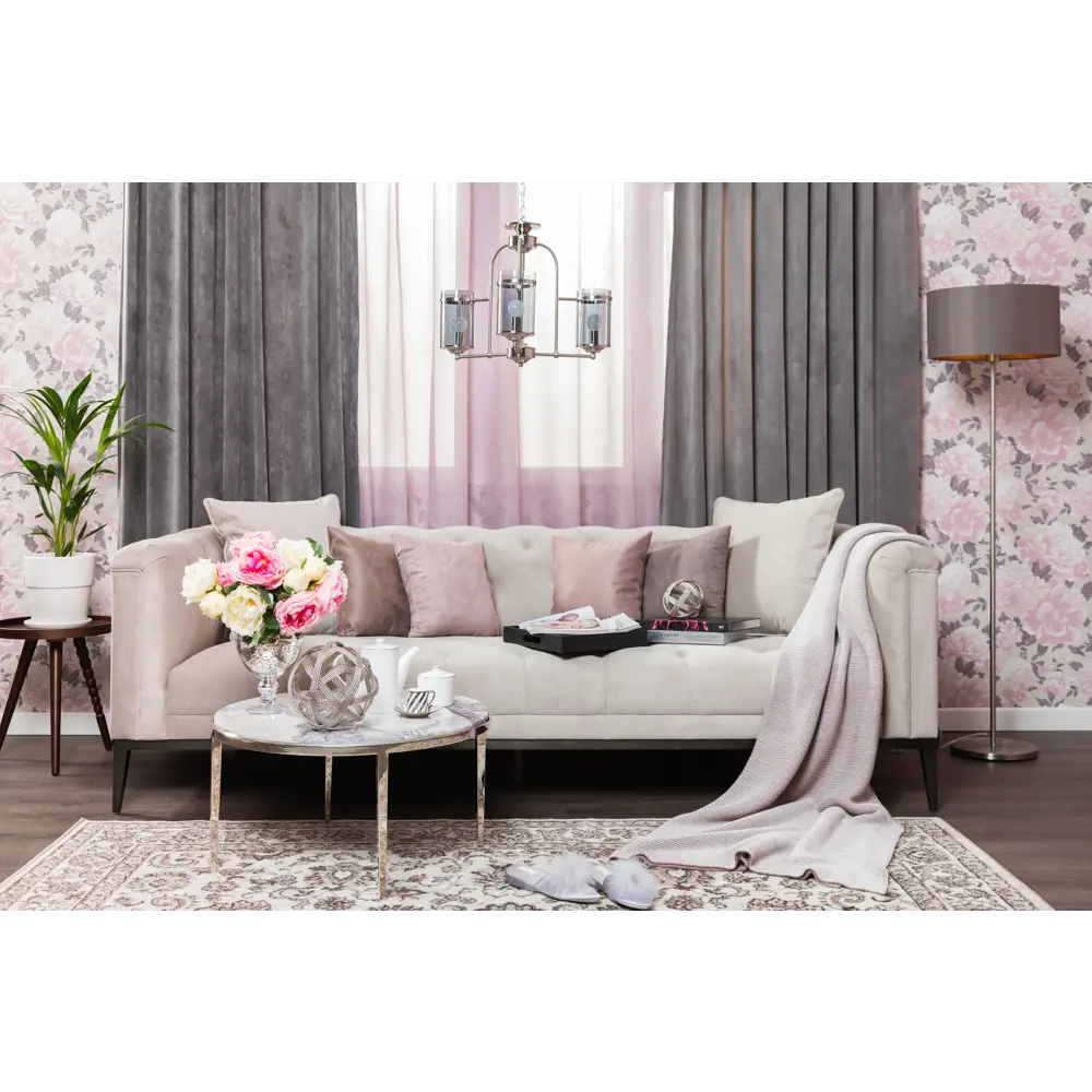 Обои флизелиновые Erismann Peonia розовые 1.06 м 5123-05 82129431 STLM-2119084 - Вид №4