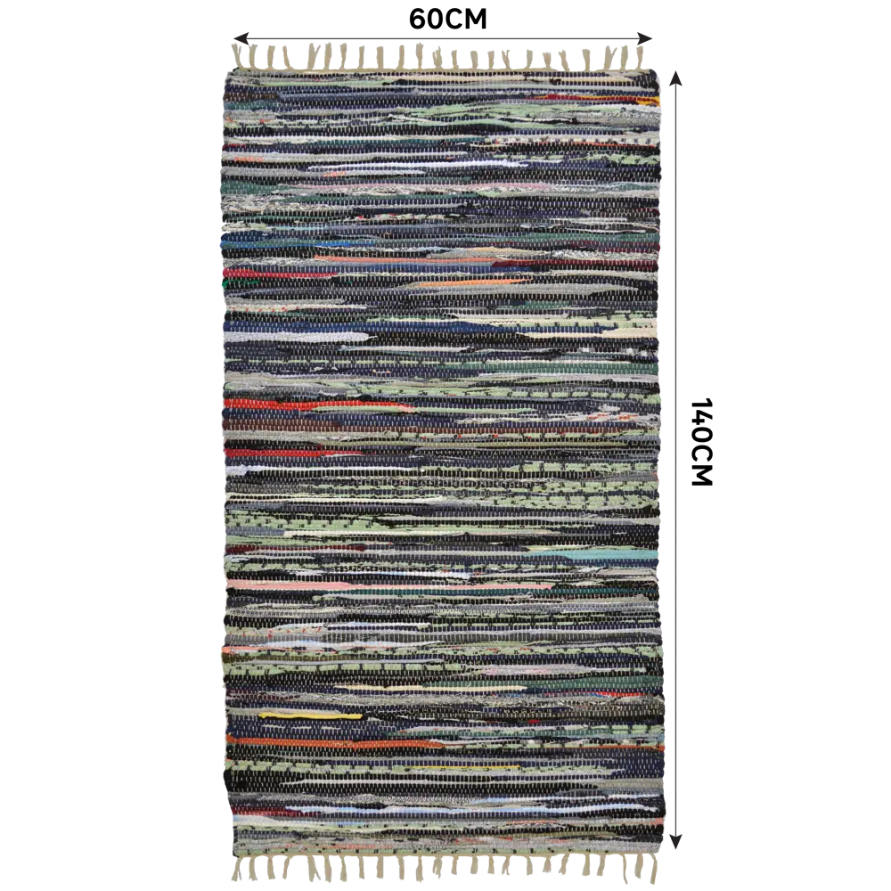 Коврик декоративный хлопок Inspire Neis 60x140 см цвет мультиколор STLM-2019932 - Вид №2