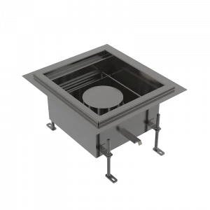 Промышленный сливной трап из нержавеющей стали AISI 316L