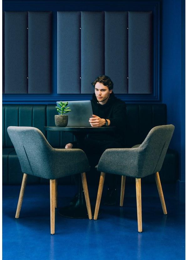 Slalom Акустическая стеновая панель из огнестойкого полиэфирного волокна Ecorange sun-id-1345068 - Вид №5