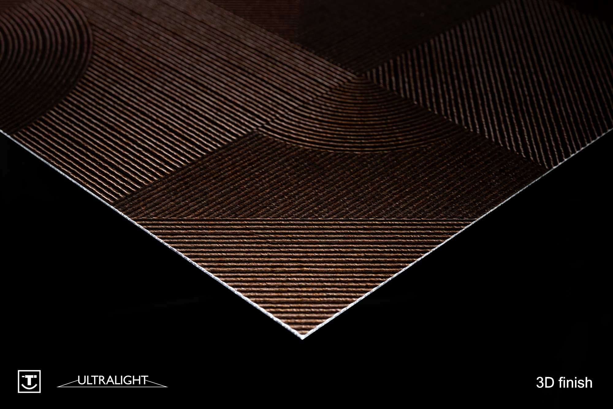 Ультратонкая алюминиевая декоративная панель Tecnografica VETRO RESINA ARCH-00000589 - Вид №8