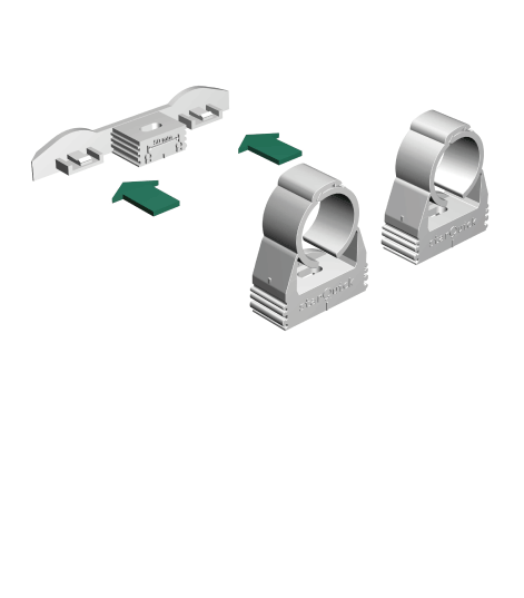 0855000 starQuick® Двойной держатель монтажные элементы для хомутов BIS starQuick® walraven  - Вид №2