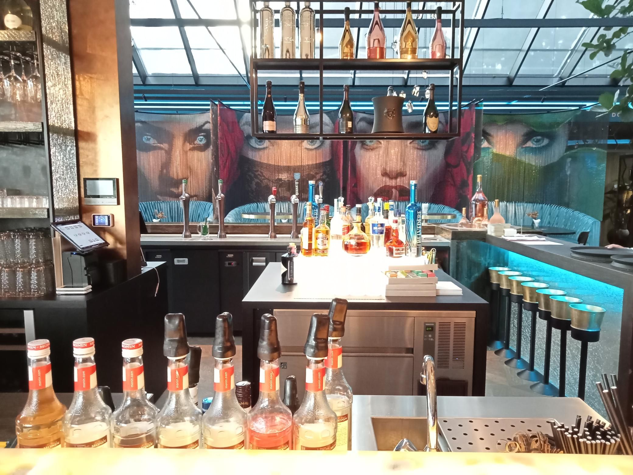 Алюминиевая проволочная палатка Kriskadecor SPACE DIVIDER - RESTAURANT ARCH-00050833 - Вид №22