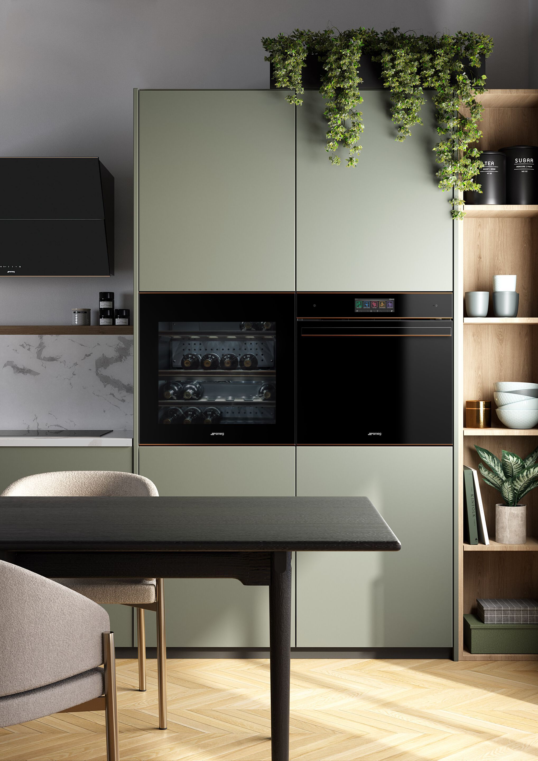 Встроенная комбинированная печь Smeg Dolce Stil Novo ARCH-00137057 - Вид №1