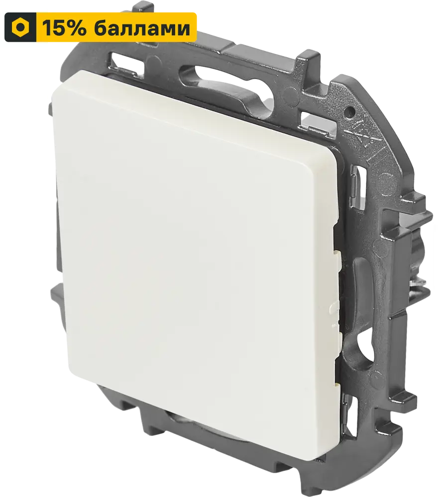 LEXMAN Lilian — одноклавишный переключатель скрытого монтажа в жемчужном цвете 86761685