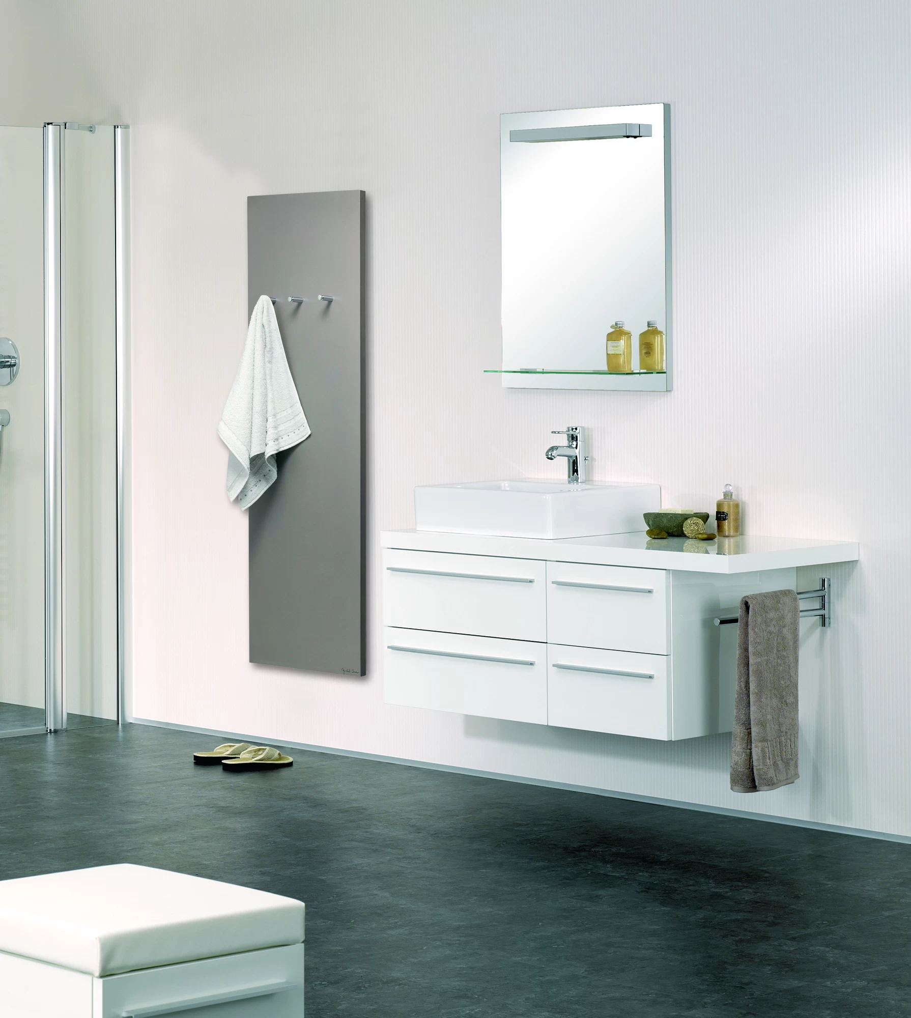 Электрический радиатор 200 x 50 cm Minimal Cinier  1200 Вт sun-id-1218174 - Вид №2