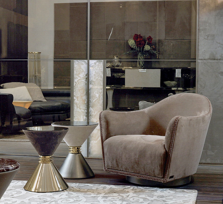 Кресло вращающееся VIVIENNE LONGHI X 692 Loveluxe - Вид №1