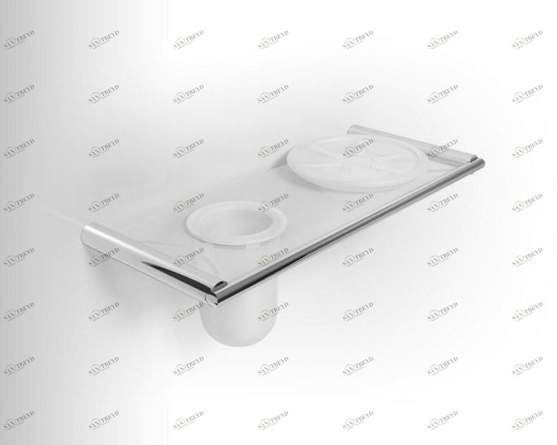 De Rosso Подставка для мыльницы / зубной щетки из травленого стекла Mirto sun-id-1410546