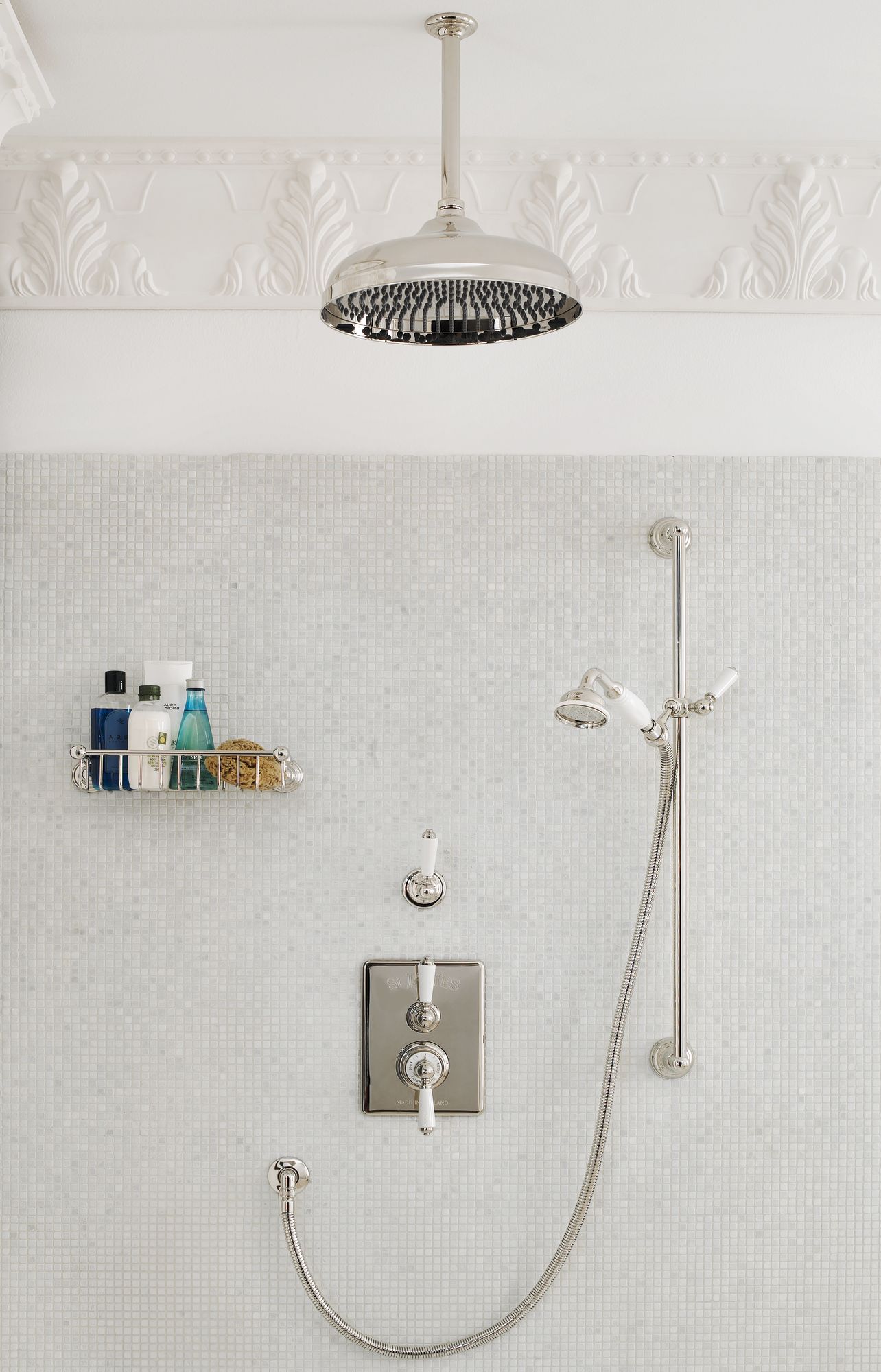 Traditional bathrooms Термостатический смеситель для душа с накладкой Tb760.414.nk  - Вид №1