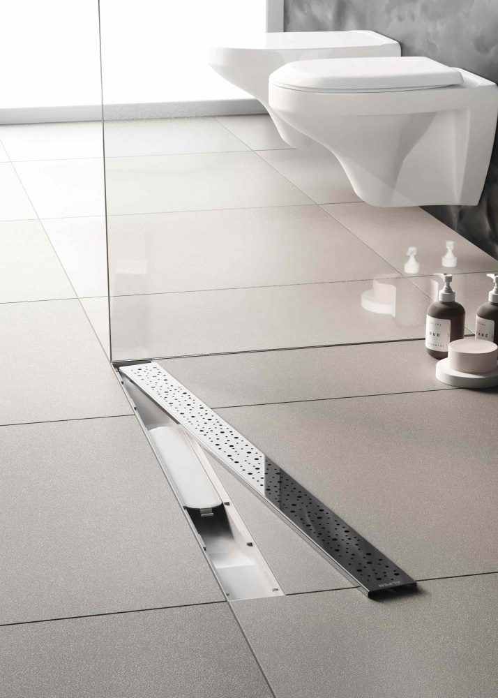 Водоотводящий желоб ALPEN Drops ALP-950/50DN1 с рамкой  - Вид №2