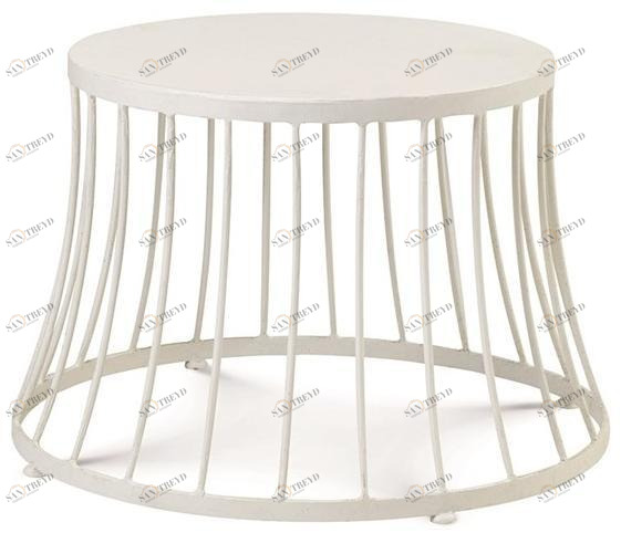 Ethimo Низкий садовый стол из алюминия Clessidra Cltb3100