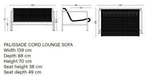 Садовый диван