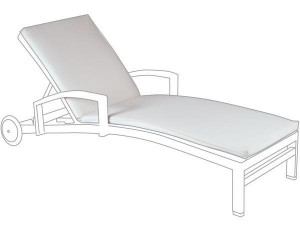 10.00.0524 Подушка для шезлонга Bellini Outdoor Sunbrella ecru Mbm