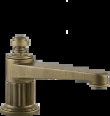 Носик для умывальника 65021 713 Gessi Venti20 СТАРИННАЯ ЛАТУНЬ