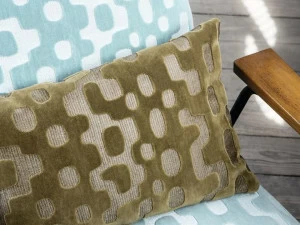 Élitis Жаккардовая бархатная ткань с графическими мотивами Rendez-vous