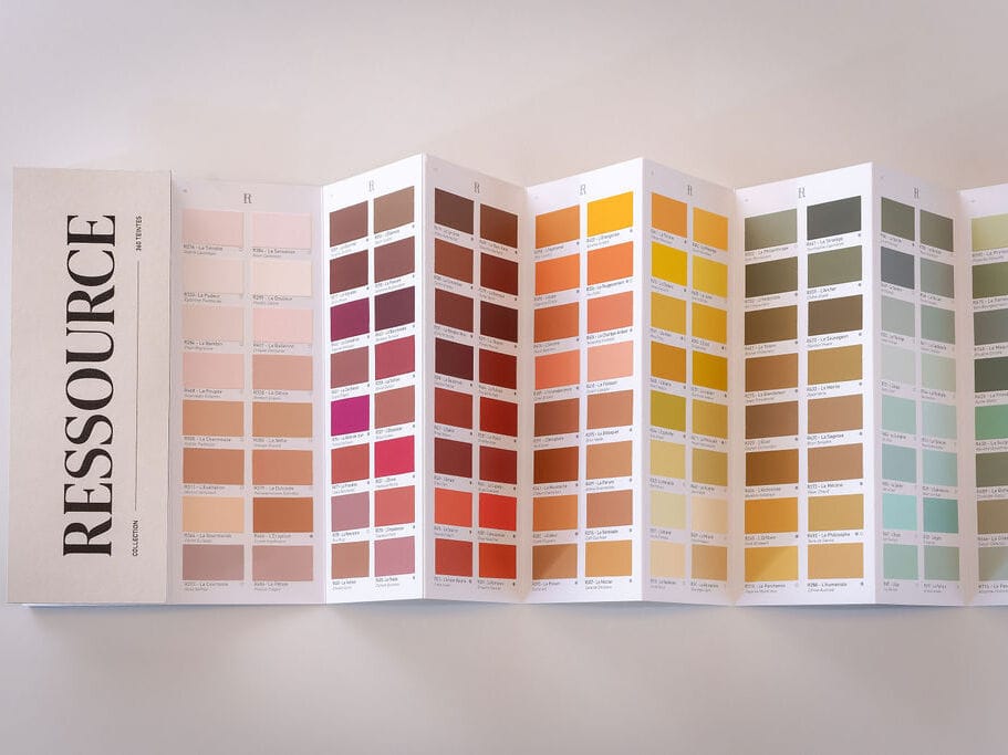 Руководство по цвету коллекции Ressource Ressource Collection color guide ARCH-00101288