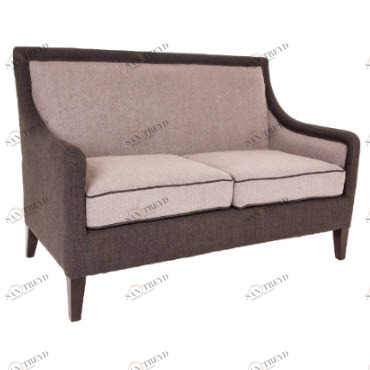 Диван Iden прямой коричневый с бежевым PUSHA PUSHA 060872 Коричневый;бежевый 