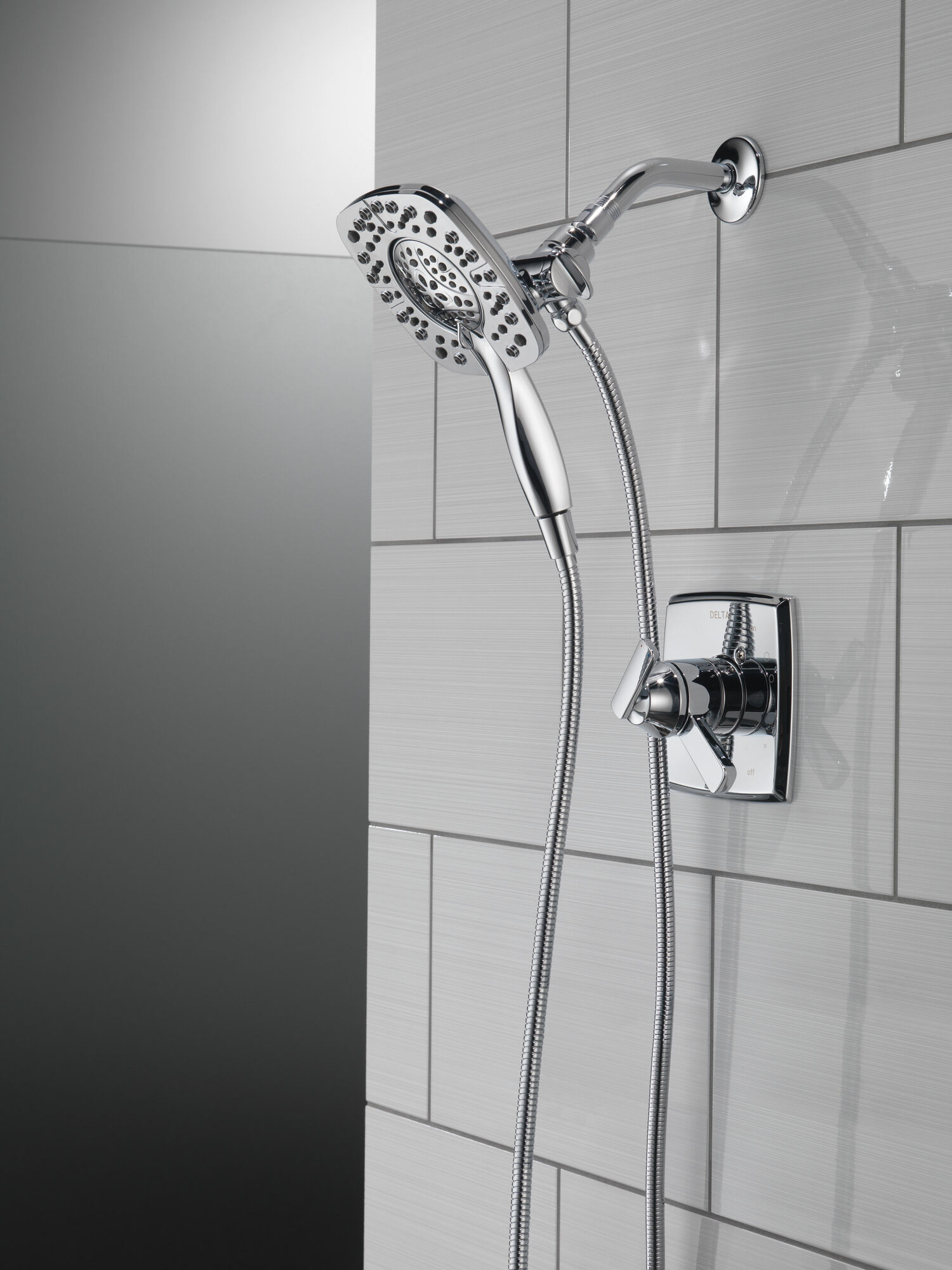 T17264-I Облицовка для душа Monitor® серии 17 с In2ition® Delta Faucet Ashlyn Хром  - Вид №18