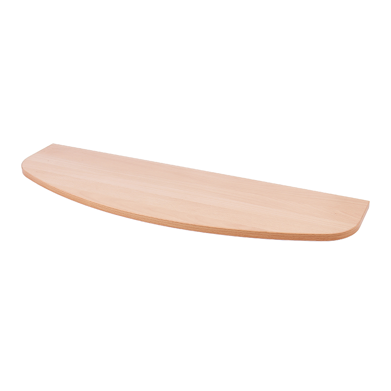 Полка фигурная , 800x250x16 мм, бук LJPS0442 Public Steel Россия 