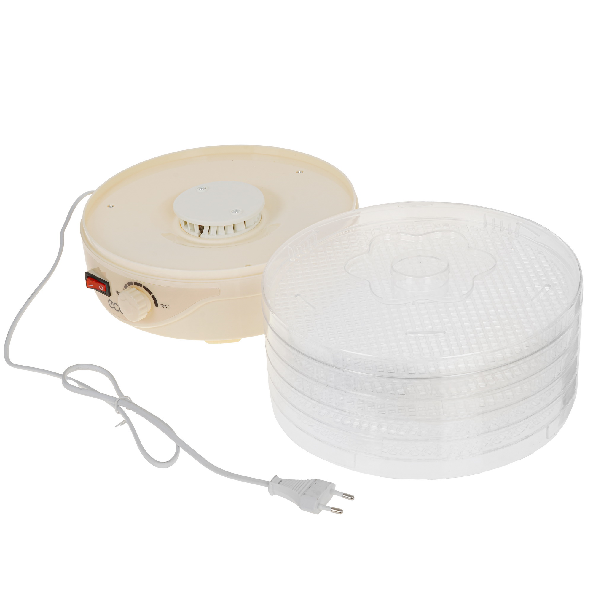 5353559 Сушилка для овощей и фруктов ECON ECO-3011FD бежевый STDN-0051924 - Вид №5