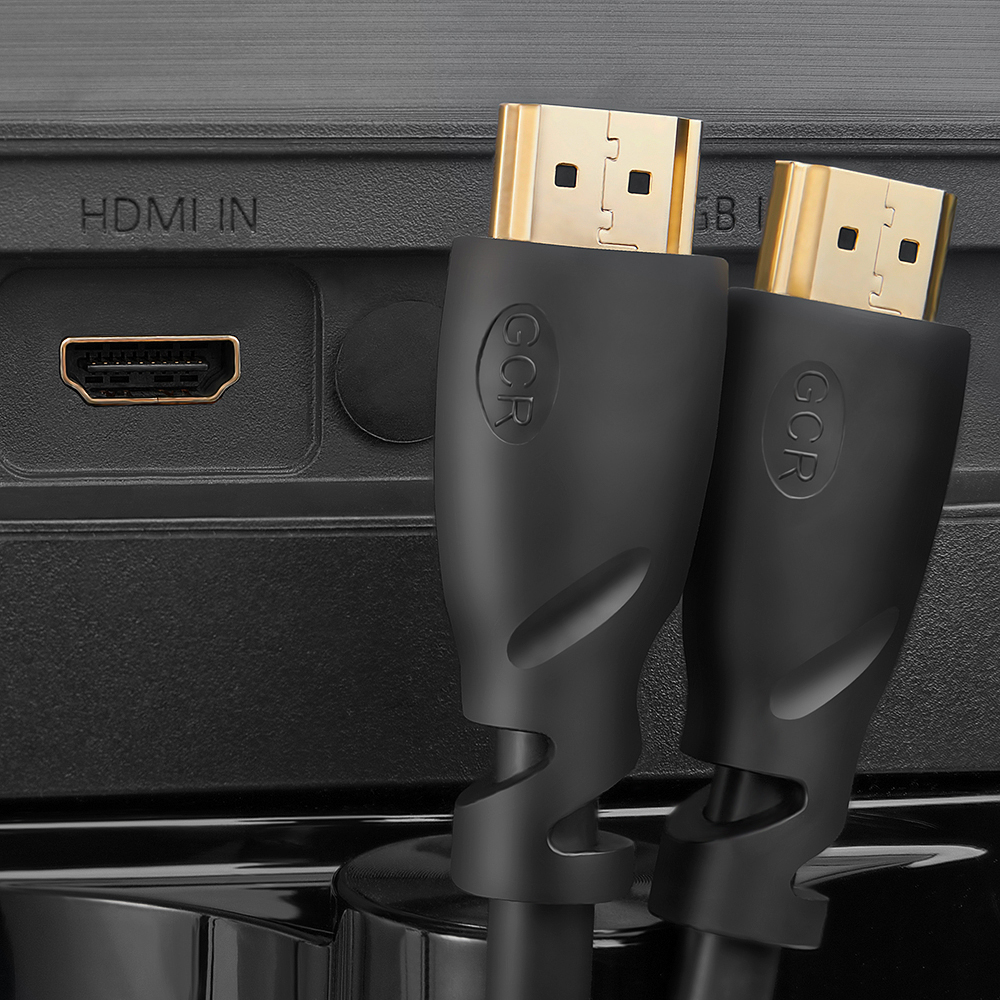 GCR-HM310-0.3m кабель 0.3m hdmi версия 1.4, черный, od7.3mm, 30/30 awg, позолоченные контакты, ethernet 10.2 гбит/с, 3d, 4k, , экран Greenconnect Santreyd  - Вид №5