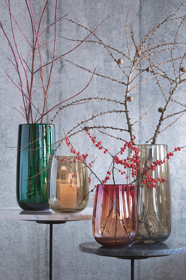 Ваза Forest 23 см бежевая LSA International G105723172 - Вид №1