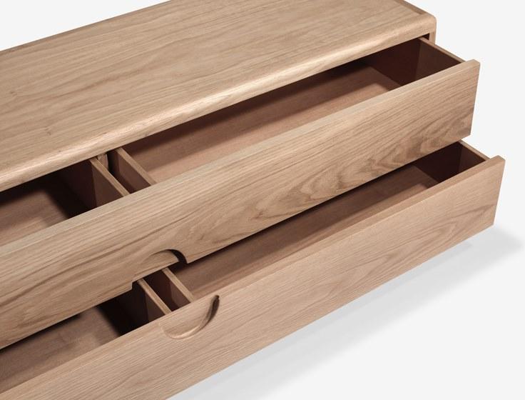 Fuschini Тумба под телевизор из массива дерева с ящиками Carlota Santreyd sun-id-1405744 - Вид №2